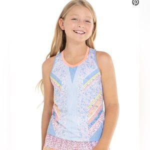 Girl lucky in love tank
